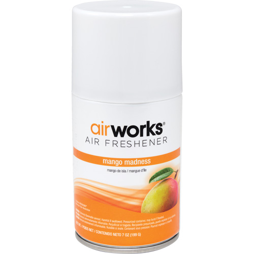 AirWorks&reg; Metered Air Fresheners, Mango Madness, Aerosol Can CSL Industriel Inc.