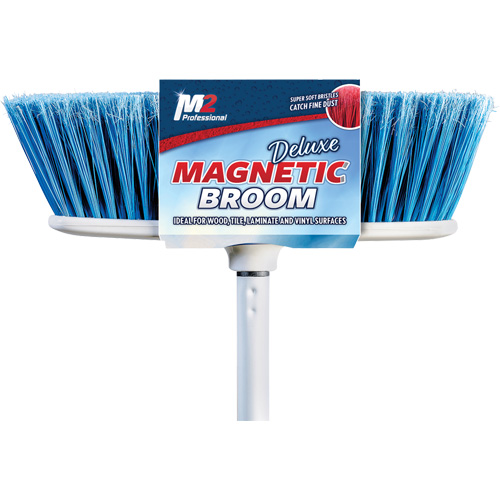 Balai magn&eacute;tique &agrave; t&ecirc;te plate avec manche, pour l'int&eacute;rieur, Longueuer de 48" CSL Industriel Inc.