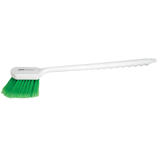 Long Handle Detail Brush, 20" L, PVC Bristles, Green CSL Industriel Inc.