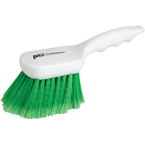 Short Handle Detail Brush, 9" L, Synthetic Bristles, Green CSL Industriel Inc.