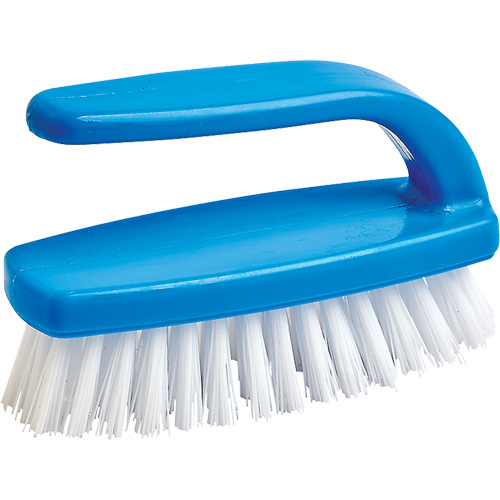 Nail Cleaning Brush, 4" L, Synthetic Bristles, Blue/White CSL Industriel Inc.