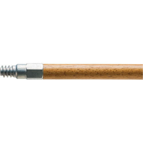 Manche en bois avec embout en m&eacute;tal, Bois, Pointe Filetage ACME, 15/16" dia, 54" lo CSL Industriel Inc.