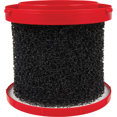Filtre pour aspirateur de liquides, Mousse, Pour 1,6 - 2,5 gal. US CSL Industriel Inc.