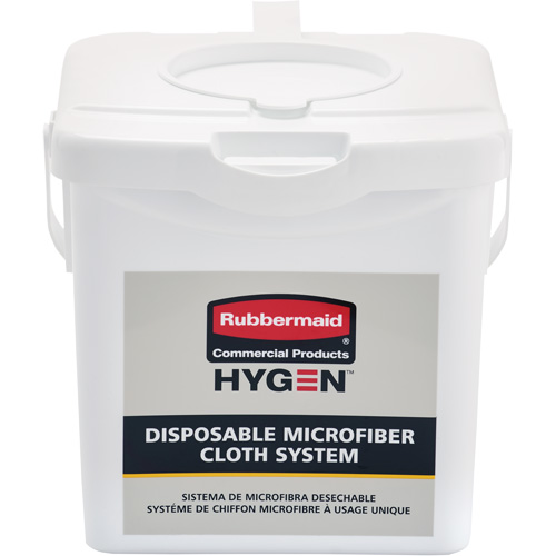 Seau de chargement pour chiffons microfibres, Blanc CSL Industriel Inc.