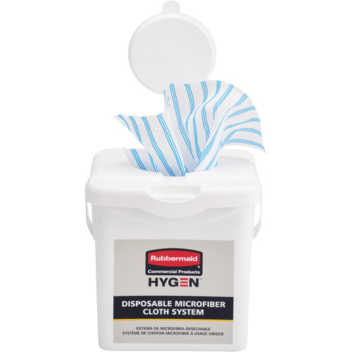 Seau de chargement pour chiffons microfibres, Blanc CSL Industriel Inc.