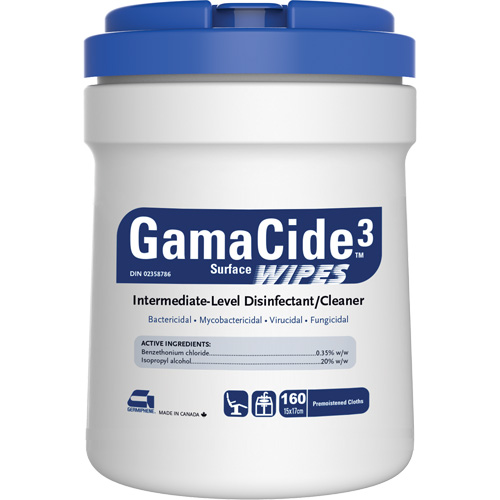 GermiCide3  Multi-Surface Disinfectant, 160 Count CSL Industriel Inc.