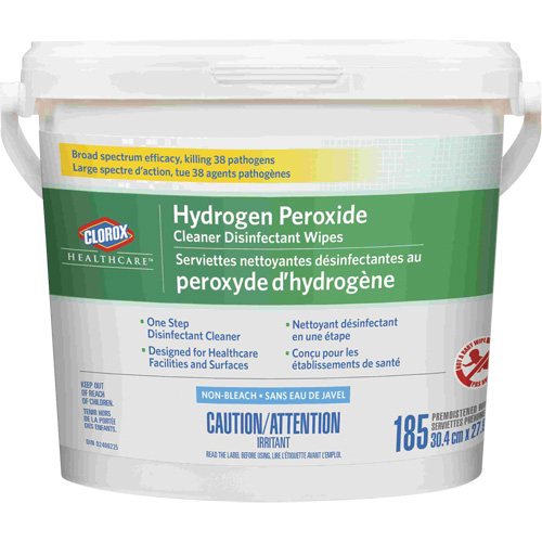 Healthcare&reg; Hydrogen Peroxide Cleaner Disinfecting Wipes, 185 Count CSL Industriel Inc.