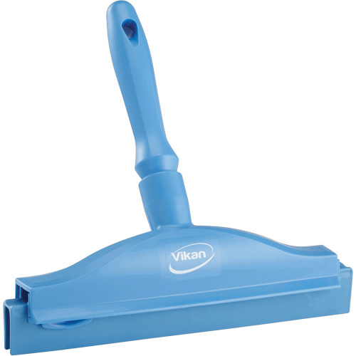 Raclette &agrave; lame double ultra hygi&eacute;nique, 10", Bleu CSL Industriel Inc.