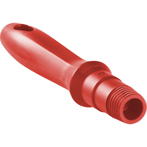 Mini manche, Brosse/Support &agrave; tampon/Grattoir/Raclette, Rouge, Standard, 6-1/4" lo CSL Industriel Inc.