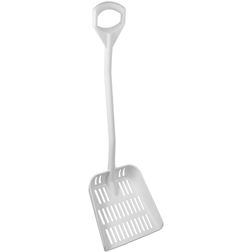Pelle ergonomique ajour&eacute;e, Longueur de 45", Plastique, Blanc CSL Industriel Inc.