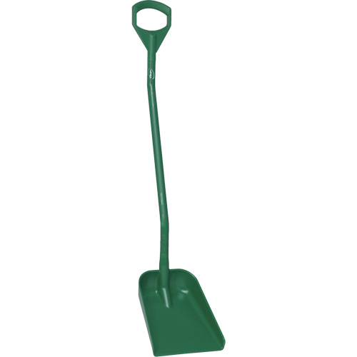 Pelle ergonomique &agrave; lame r&eacute;duite, Longueur de 50", Plastique, Vert CSL Industriel Inc.