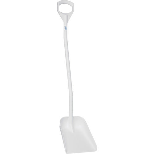Ergonomic Small Blade Shovel, 50" Length, Plastic, White CSL Industriel Inc.