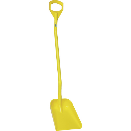 Pelle ergonomique &agrave; lame r&eacute;duite, Longueur de 50", Plastique, Jaune CSL Industriel Inc.