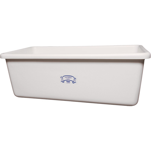 Transport Storage Tub, Plastic, White CSL Industriel Inc.