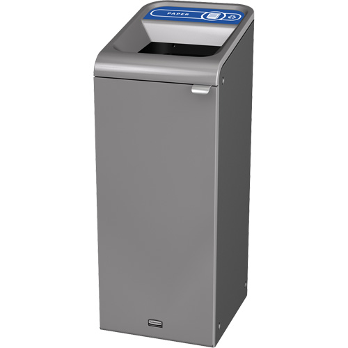 Configure Paper Waste Container, Bulk/Curbside/Deskside, Steel, 15 US gal. CSL Industriel Inc.