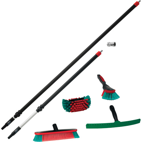 Ensemble d'outils de la s&eacute;rie Transport pour le nettoyage de l'ext&eacute;rieur de camion gros porteur CSL Industriel Inc.