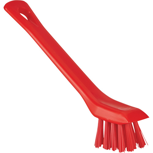 Brush with Scraping Edge, Stiff Bristles, 6" Long, Red CSL Industriel Inc.