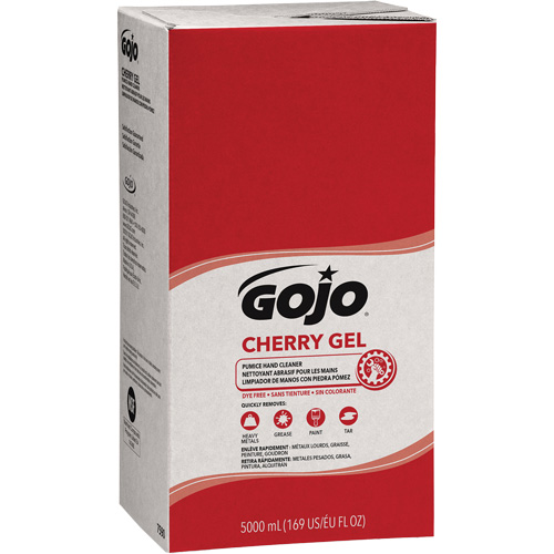 Hand Cleaner for Pro TDX Dispenser, Gel/Pumice, 5000 ml, Refill, Cherry CSL Industriel Inc.