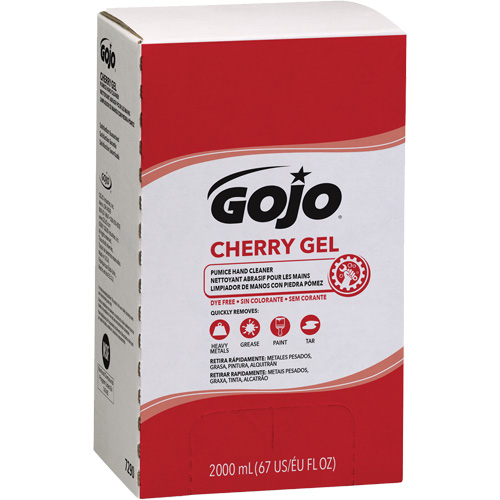 Nettoyant &agrave; mains pour distributeur Pro TDX, Gel/Pierre ponce, 2000 ml, Recharge, Cerise CSL Industriel Inc.