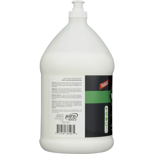 Savon pour les mains sans eau Power Clean, Liquide, 3,78 L, Sans parfum CSL Industriel Inc.