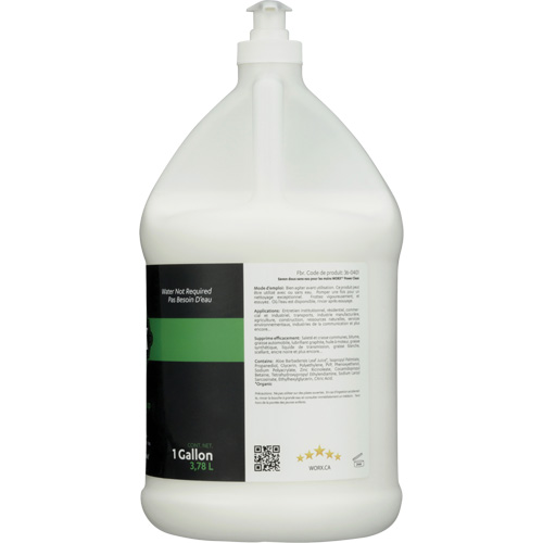 Savon pour les mains sans eau Power Clean, Liquide, 3,78 L, Sans parfum CSL Industriel Inc.