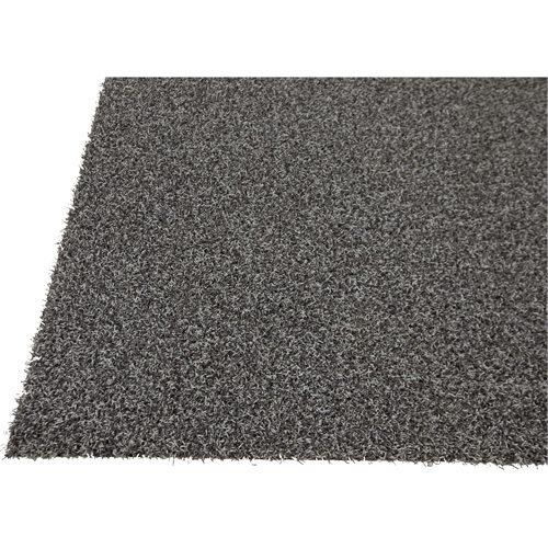 Tundra Indoor/Outdoor Matting, Latex/Polypropylene, Scraper Type, Tufted Cut Pile Pattern, 6-5/6' x 6', Charcoal CSL Industriel Inc.