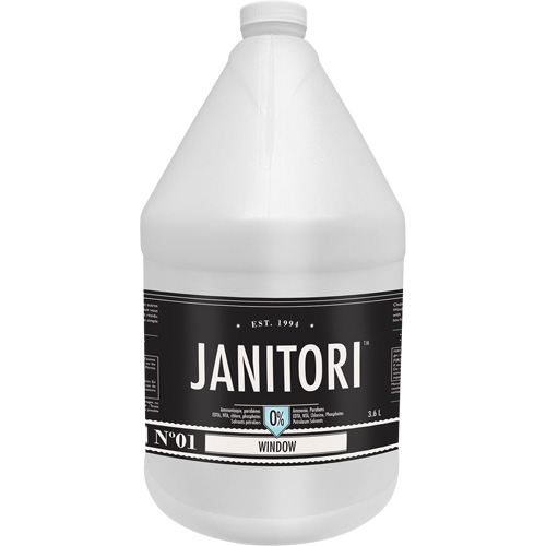 Janitori 01 Window Cleaner, 4 L, Jug CSL Industriel Inc.