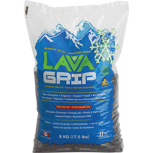 Aide &agrave; la traction LavaGrip, Taille du conteneur 17,6 lb (8 kg), Sac CSL Industriel Inc.