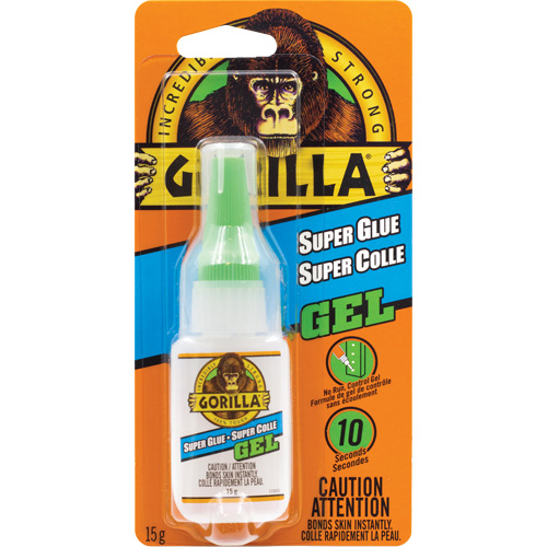 Colle cyanoacrylate en gel, 15 g, Bouteille, Transparent CSL Industriel Inc.