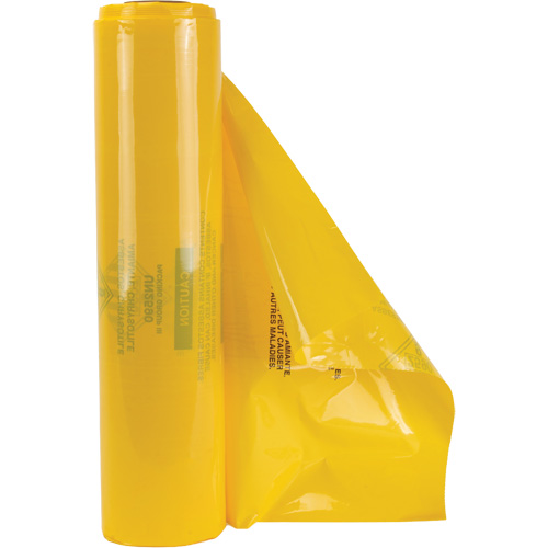 Hazardous Waste Liners, Asbestos, 40" L x 26" W, 3 mils CSL Industriel Inc.