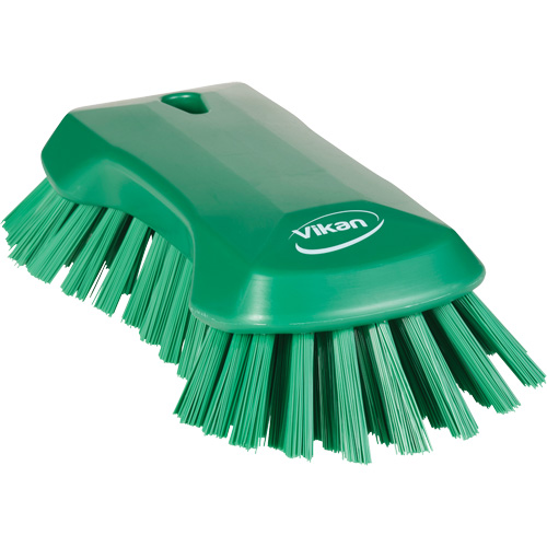 Brosse &agrave; main, Soies Tr&egrave;s ferme, Longueur de 9-1/10", Vert CSL Industriel Inc.