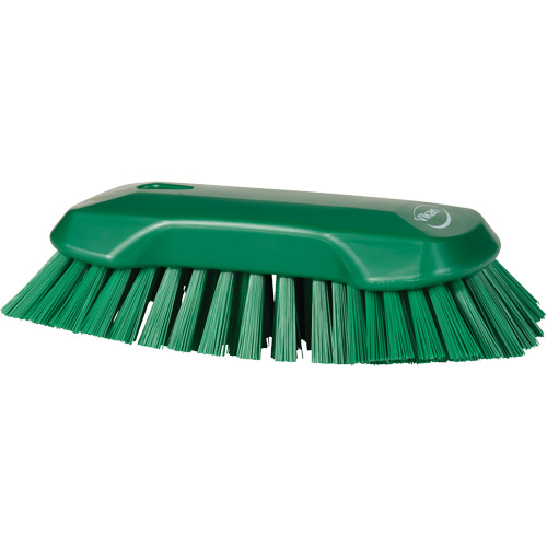 Brosse &agrave; main, Soies Tr&egrave;s ferme, Longueur de 9-1/10", Vert CSL Industriel Inc.