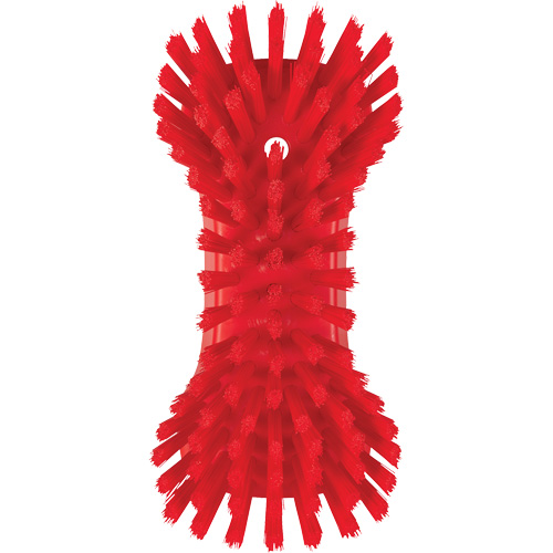 Brosse &agrave; main, Soies Tr&egrave;s ferme, Longueur de 9-1/10", Rouge CSL Industriel Inc.