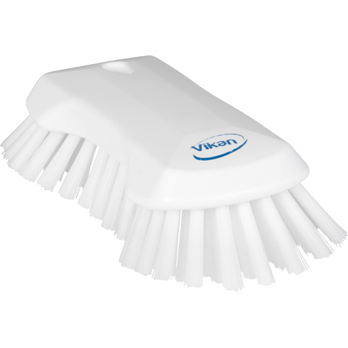 Hand Brush, Extra Stiff Bristles, 9-1/10" Long, White CSL Industriel Inc.