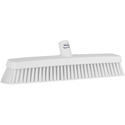 T&ecirc;te de balai-brosse, Crins Fin/Ferme, 16-1/2", Polyester/Polypropyl&egrave;ne, Blanc CSL Industriel Inc.