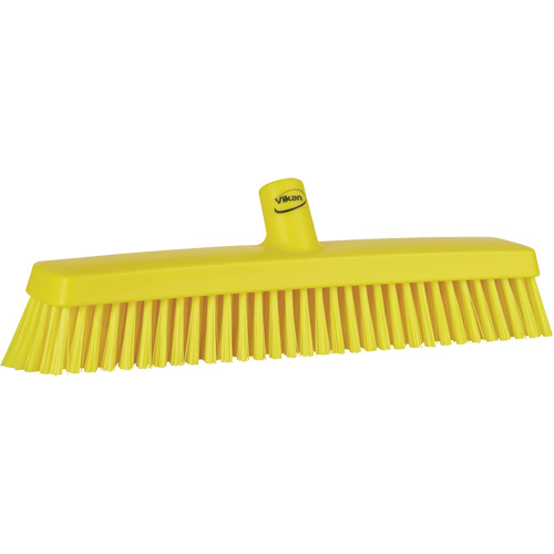 T&ecirc;te de balai-brosse, Crins Fin/Ferme, 16-1/2", Polyester/Polypropyl&egrave;ne, Jaune CSL Industriel Inc.