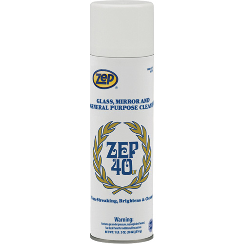 Non-Streaking Glass & Mirror Cleaner, 18 oz., Aerosol Can CSL Industriel Inc.