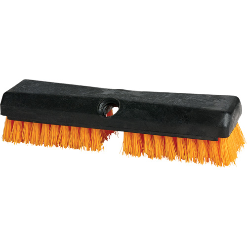 Cleaning Brush, 10" L, Polypropylene Bristles, Black/Red CSL Industriel Inc.