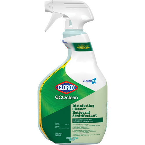 CloroxPro Clorox EcoClean Disinfecting Cleaner, 946 ml, Trigger Bottle CSL Industriel Inc.