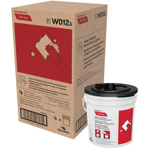 PRO Tuff-Job&reg; Refillable Bucket & Lid for W011 Wipers CSL Industriel Inc.