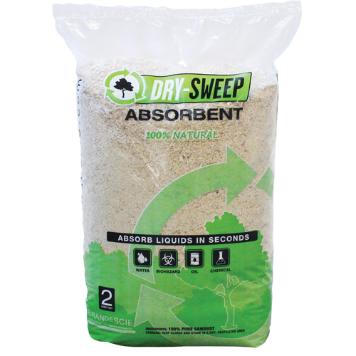 Absorbant naturel biod&eacute;gradable Dry Sweep, Sac, 22 lb (10 kg) CSL Industriel Inc.