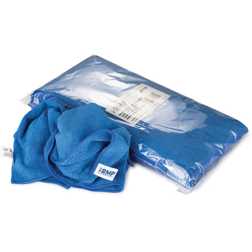 Chiffon de d&eacute;poussi&eacute;rage et nettoyage, Microfibre, Bleu CSL Industriel Inc.