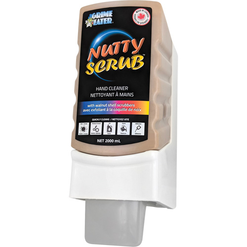 Nutty Scrub Hand Cleaner with Walnut Shell Scrubbers, Pumice, 2000 ml, Plastic Cartridge, Unscented CSL Industriel Inc.