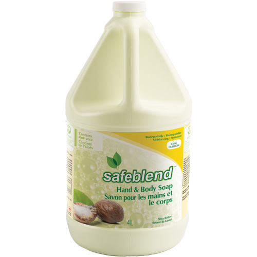 Savon au beurre de karit&eacute; pour les mains et le corps, Liquide, 4 L, Parfum&eacute; CSL Industriel Inc.