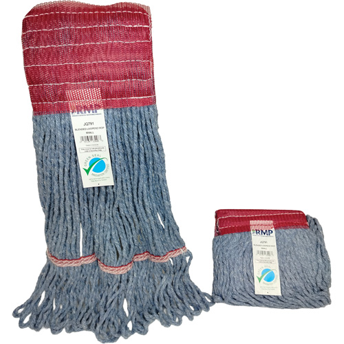 T&ecirc;te de vadrouille &agrave; bande large, Antimicrobien/Finition de plancher/Sp&eacute;cialis&eacute;, Coton/Rayonne/Synth&eacute;tique, Style Boucle CSL Industriel Inc.