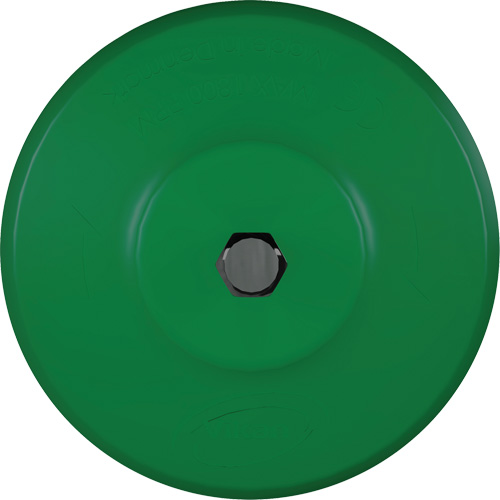 Brosse ronde HyDrive pour perceuse, Soies Tr&egrave;s ferme, Longueur de 3-1/10", Vert CSL Industriel Inc.