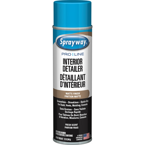 Nettoyant esth&eacute;tique automobile Pro Line avec fini mat & parfum frais CSL Industriel Inc.
