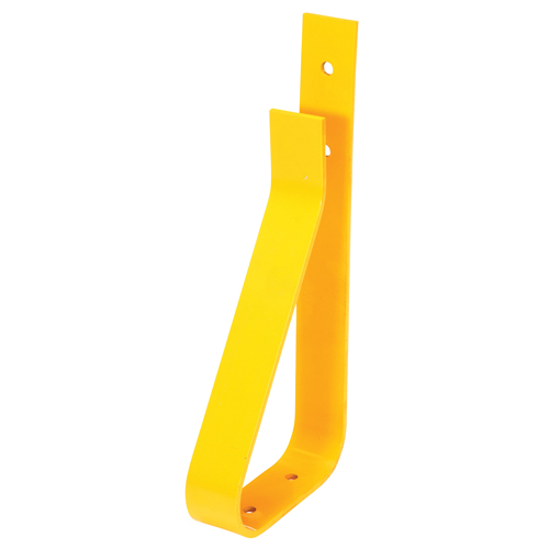 Poteau de garde-corps, Acier, 10-3/4" lo x 24" h, Jaune CSL Industriel Inc.