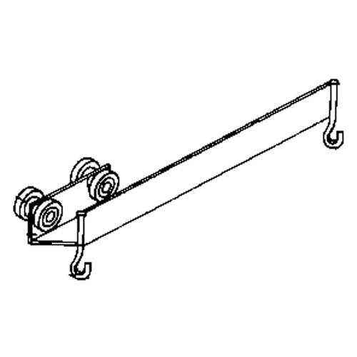 Rouleau d&eacute;port&eacute; &agrave; chevauchement des murs-rideaux CSL Industriel Inc.