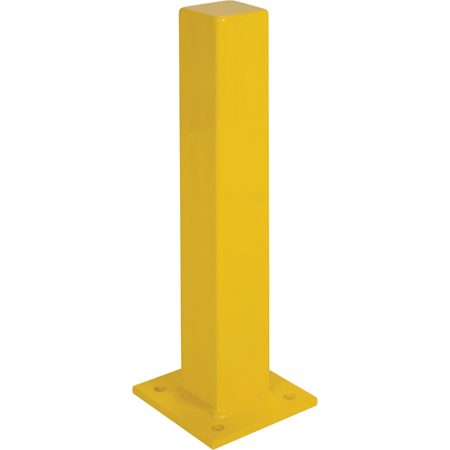 Butoirs robustes, Acier, 24" h x 4" la, Jaune CSL Industriel Inc.
